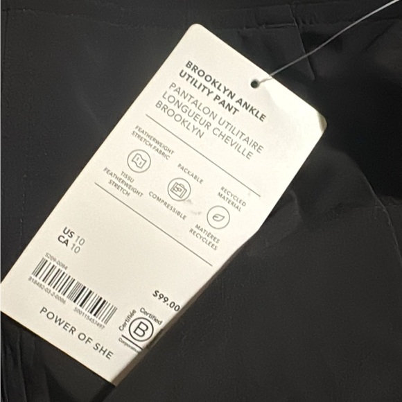 Athleta Brooklyn Ankle Utility Pant // Black - Picture 8 of 16